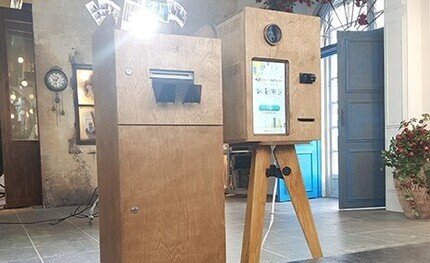 카페 포토피아 포토키오스크 설치