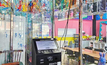 브릭사이언스 포토키오스크 설치