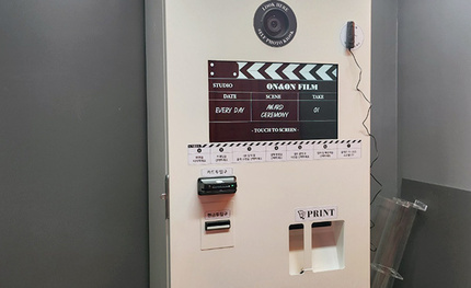 온앤온코인노래연습장 포토키오스크 설치