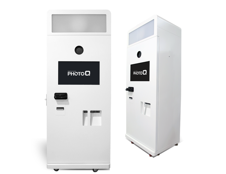 기기의 측면과 정면 사진(상단부터 01조명, 02사용카메라, 03디스플레이, 04사진 전용프린터, 05철제하우징)